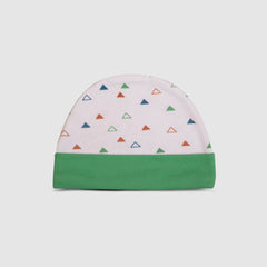 Baby Cap Unique Design Soft Comfortable Cotton Infant Clothing Accessory - Green / Newborn