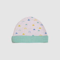 Baby Cap Dream Big Motivational Print Soft Comfortable Cotton Infant Accessory - Blue / Newborn