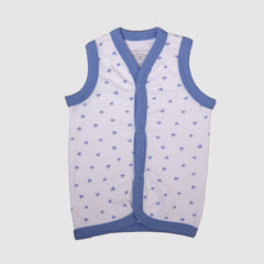 Blue Tulip Sleeveless Baby Vest Set - Blue / Newbron