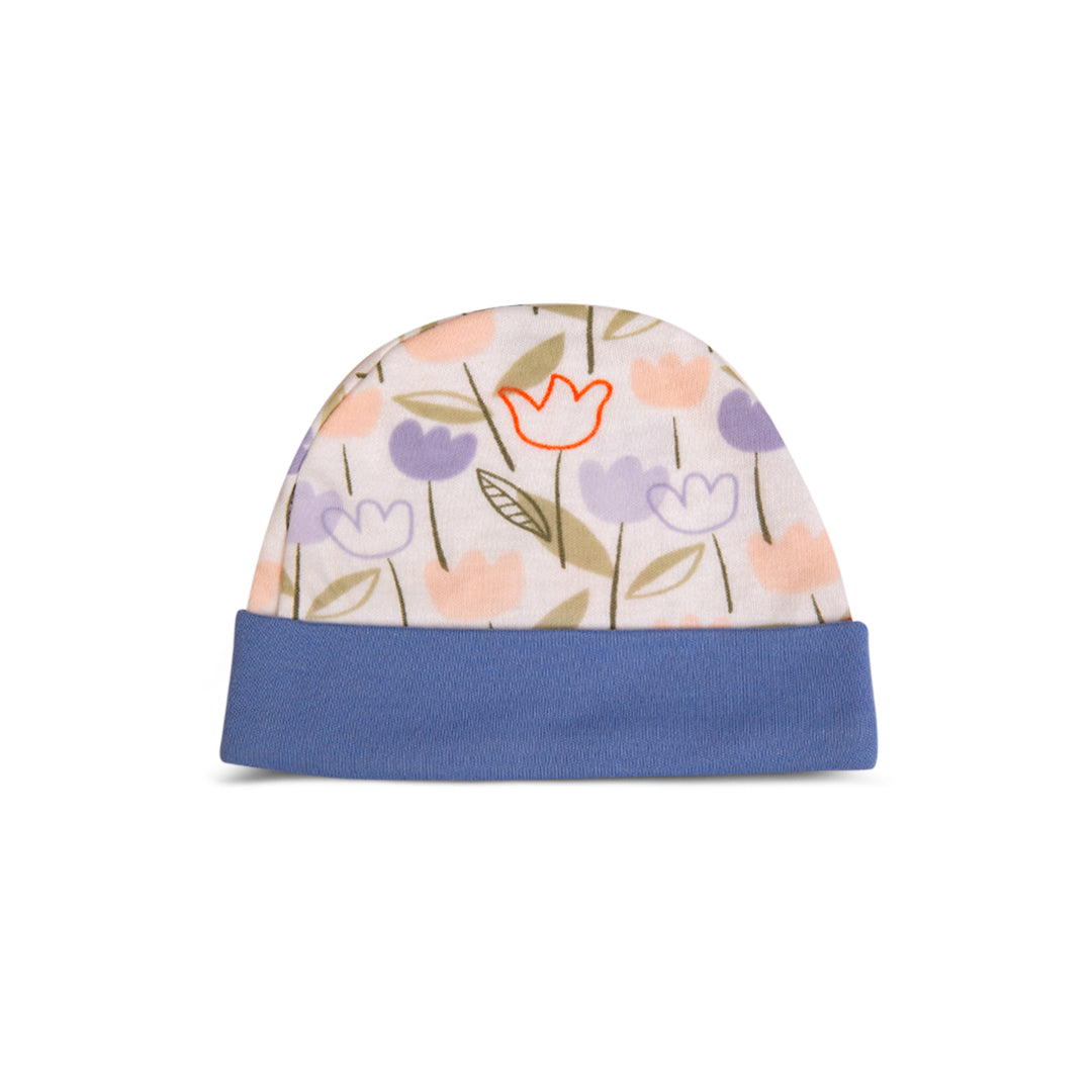 Baby Cap Unique Design Soft Comfortable Cotton Infant Clothing Accessory   Variation 5 - Blue / Newborn