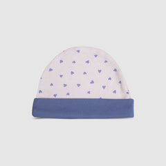 Baby Cap Unique Design Soft Comfortable Cotton Infant Clothing Accessory   Variation 7 - Blue / Newborn
