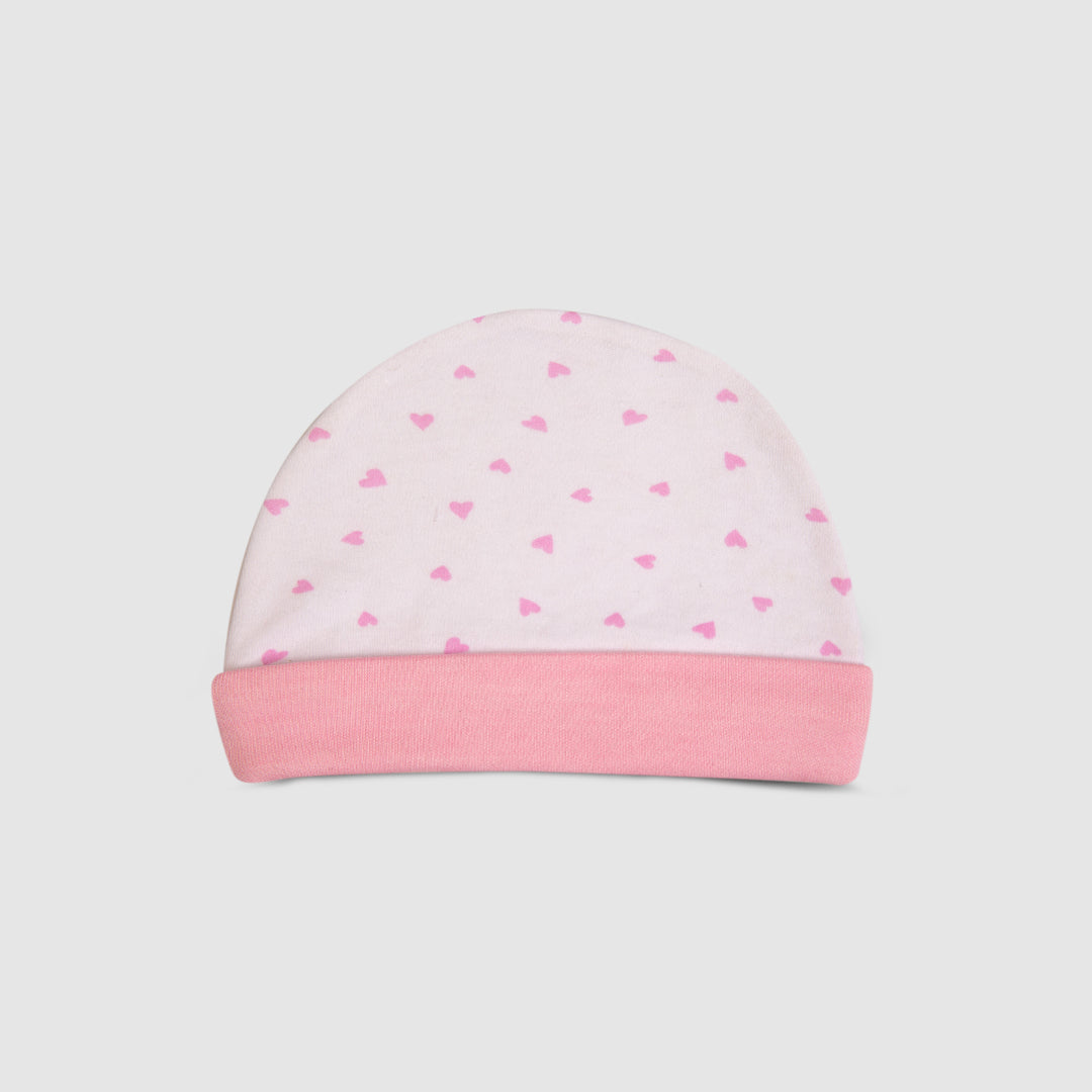 Baby Cap Unique Design Soft Comfortable Cotton Infant Clothing Accessory   Variation 8 - Pink / Newborn