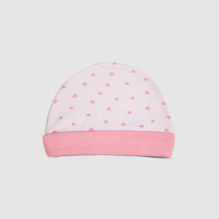 Baby Cap Unique Design Soft Comfortable Cotton Infant Clothing Accessory   Variation 8 - Pink / Newborn