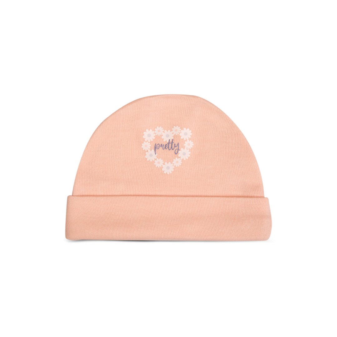 Baby Cap Unique Design Soft Comfortable Cotton Infant Clothing Accessory   Variation 10 - Pink / Newborn