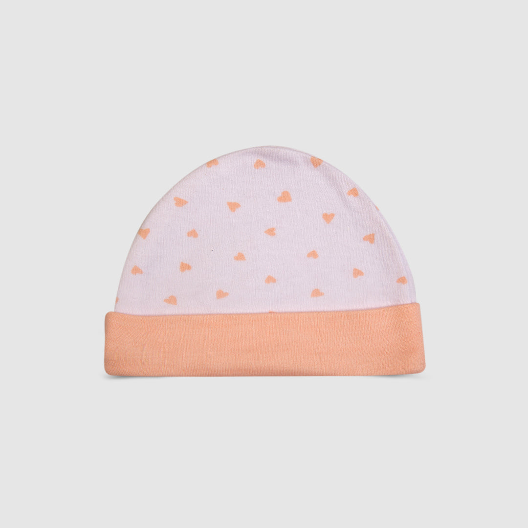 Baby Cap Unique Design Soft Comfortable Cotton Infant Clothing Accessory   Variation 11 - Pink / Newborn