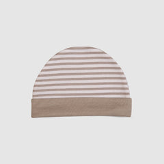 Baby Cap Striped Cotton Soft Comfortable Newborn Infant Clothing Accessory   Variation 2 - Purple / Newborn
