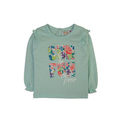 Light Blue 'Sun & Fun Time' Shirt - Light Blue / 6-7 Years