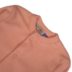 Peach Baby Onesie - Peach / 0-3 Months