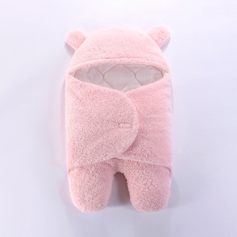 Winter  Swaddle Sleeping Bags - Deep Pink, 6-9 Months