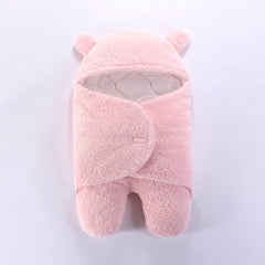 Winter  Swaddle Sleeping Bags - Deep Pink, 6-9 Months