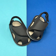 Tiny Strap Matte Booties - Black, EU: 13
