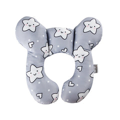 Baby Pillow - Floral Design - Blue / Newbron