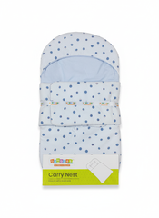 Carry Nest Fancy  Blue Polka - New Born