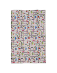 Changing Sheet Rubber Car Large - Multicolor