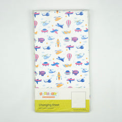CHANGING SHEET RUBBER AEROPLANE LARGE - New Born