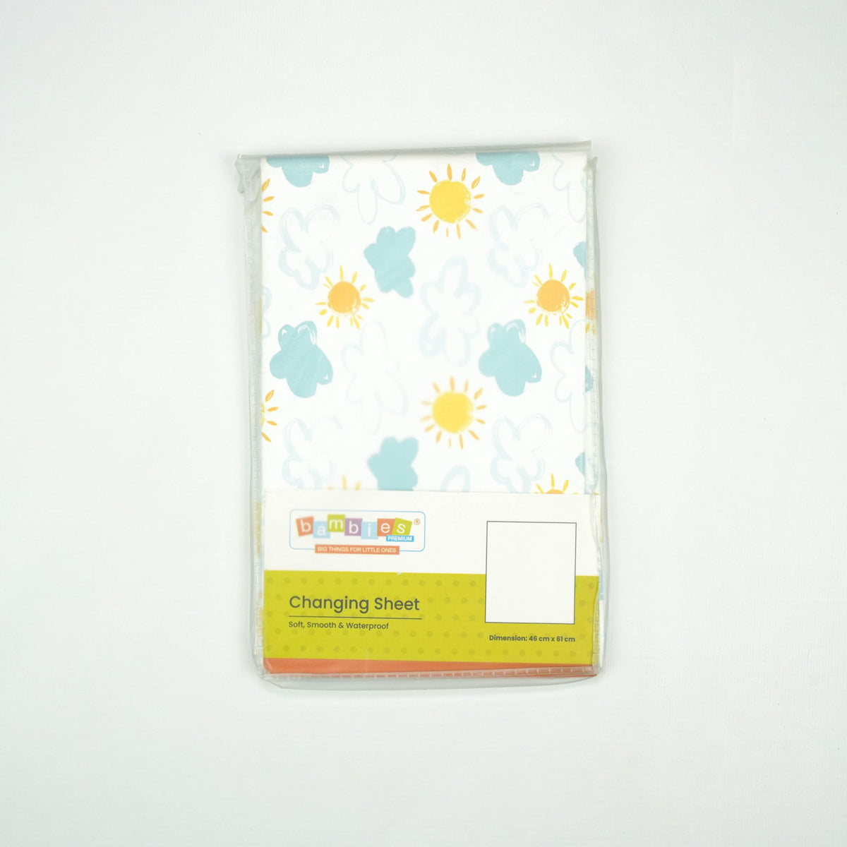 CHANGING SHEET RUBBER CLOUD SMALL - New Born
