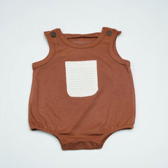 BODYSUIT KANGAROO POCKET BEIDGE INFANT - 3-6 Months