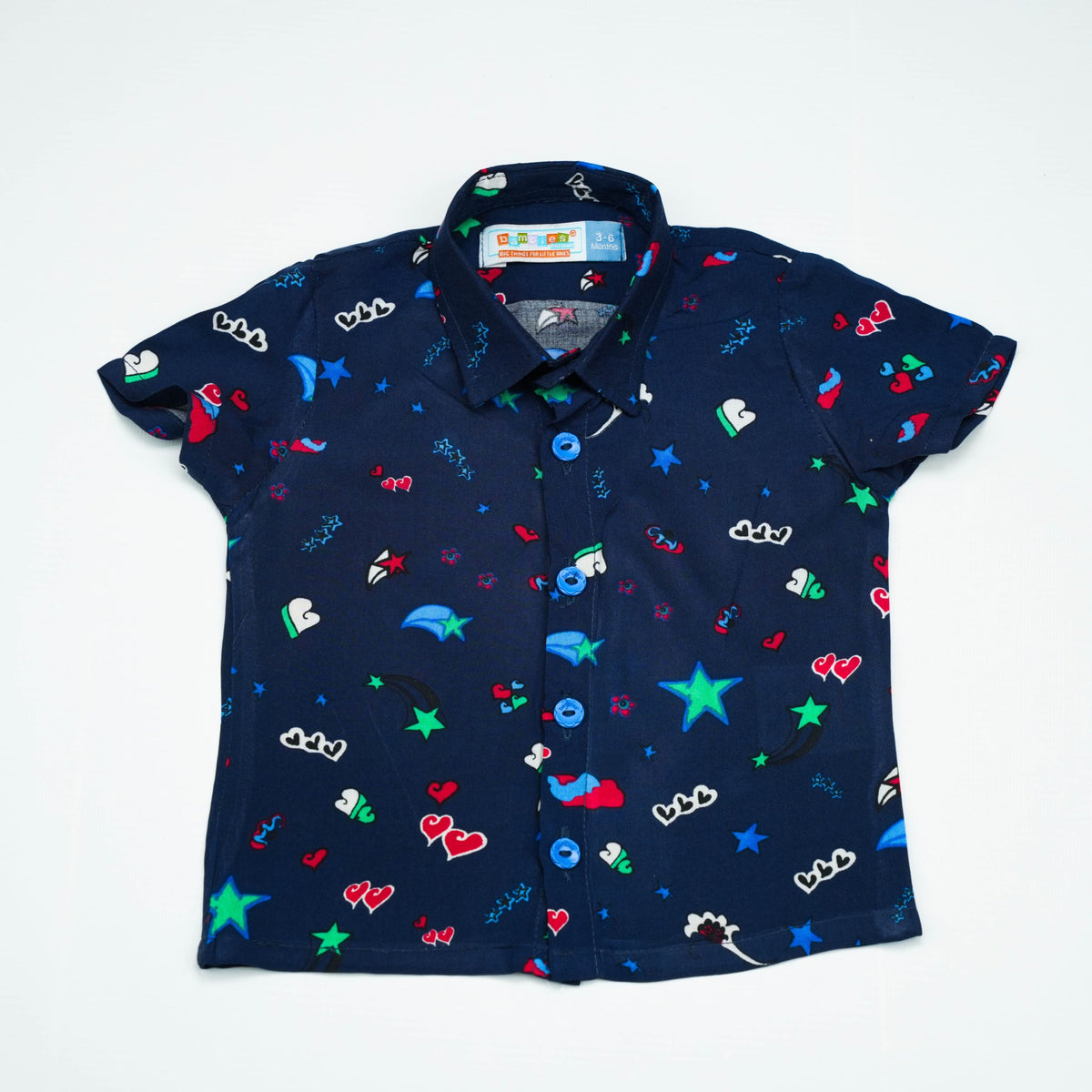 T SHIRT HAWAI BLUE STAR INFANT - 2-3 Years