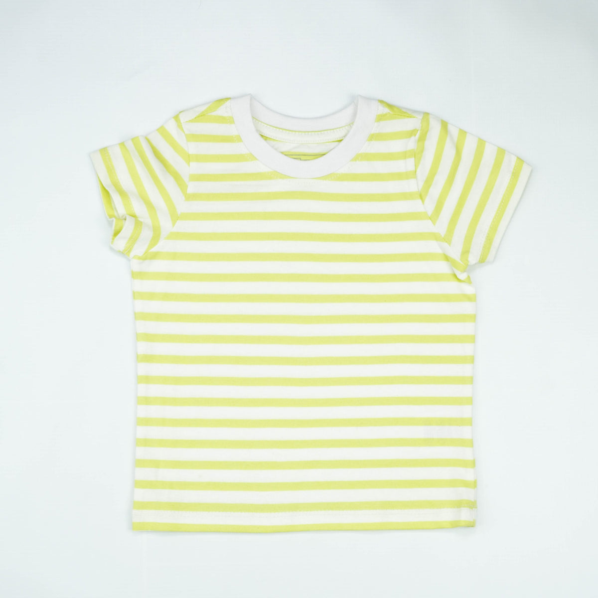 T SHIRT YELLOW STRIPES TODDLER - 3-4 Years