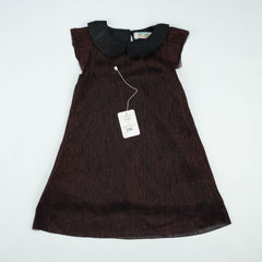 TOP SHIMMER CRUSH BLACK TODDLER - 4-5 Years