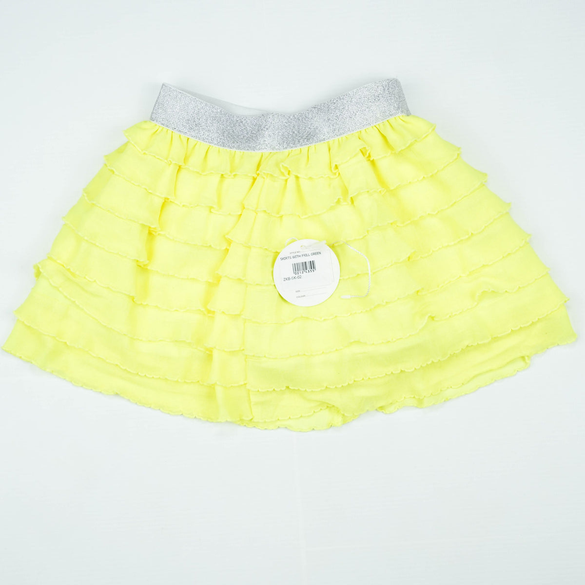 SKIRTS WITH FRILL GREEN - 2-3 Years