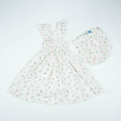 FROCK 2 PC SUIT PINK INFANT - 12-18 Months