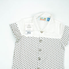 SHIRT CUT & SEW BOYS ABTRACT FLOWER INFANT - Multi, 6-12 Months