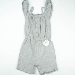 BODYSUIT OFF SHOULDER GREY - 3-4 Years