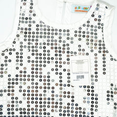 TOP SEQUINS WHITE TODDLER - 3-4 Years