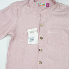 SHIRT FRONT POCKET BOYS RED CHECK TOODLER - 6-7 Years
