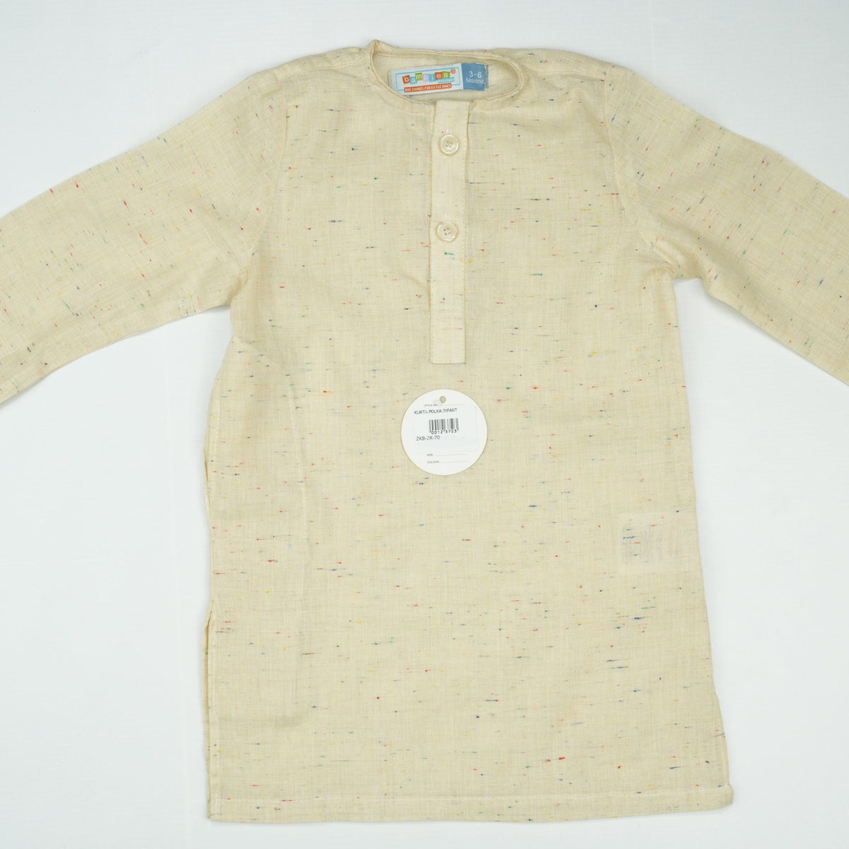 KURTA POLKA INFANT - 0-3 Months