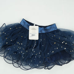 SKIRT FANCY NET BLUE INFANT - 6-12 Months