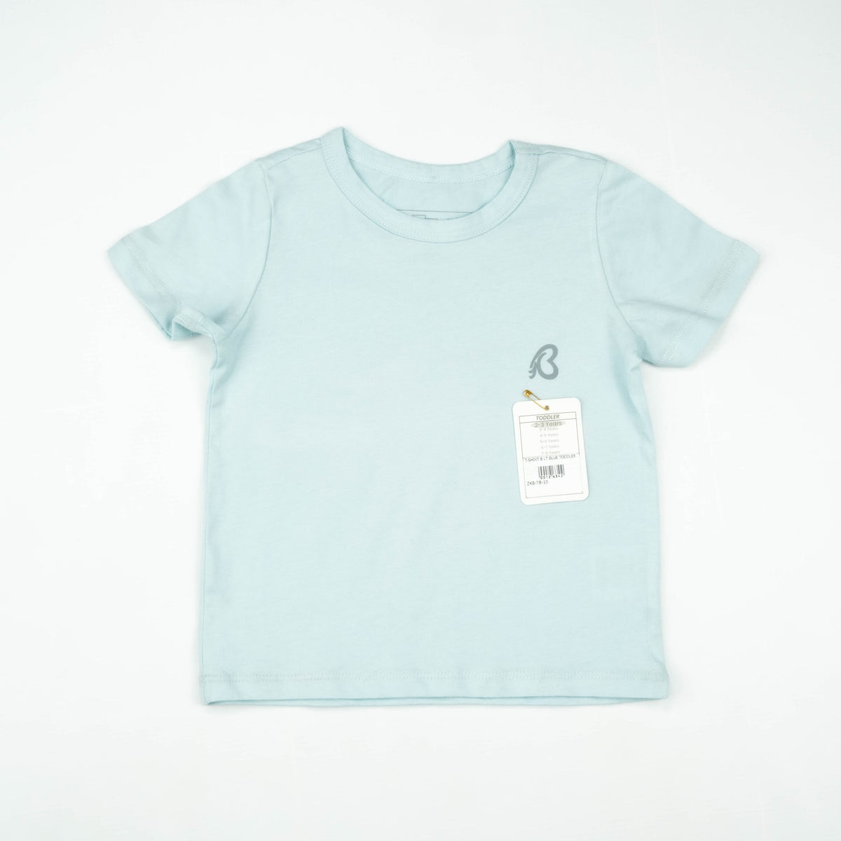 T-SHIRT B LT.BLUE TODDLER - 5-6 Years