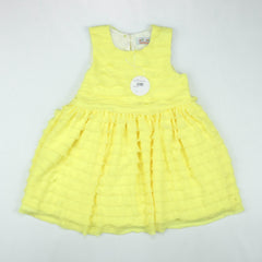 FROCK FRILL GIRLS NEON - 12-18 Months