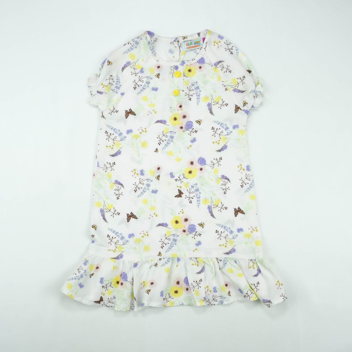 TOP WHITE FLAMINGOS TODDELR - 3-4 Years