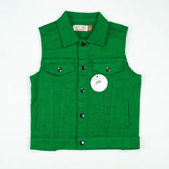 JACKET TWILL GREEN - 12-18 Months