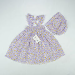 FROCK 2 PC SUIT LILAC INFANT - 12-18 Months