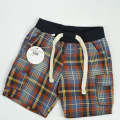 SHORTS DRAW STRING POCKET MULTI INFANT - 12-18 Months