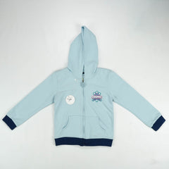 JACKET TERRY BLUE COSMIC TODDLER - 7-8 Years