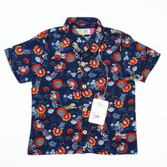 T SHIRT HAWAI BLUE TIGER TOODLER - 4-5 Years