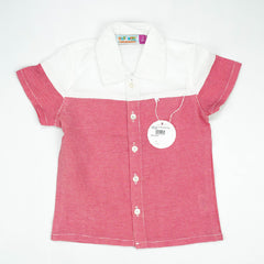 SHIRT CUT & SEW BOYS RED TODDLER - 5-6 Years