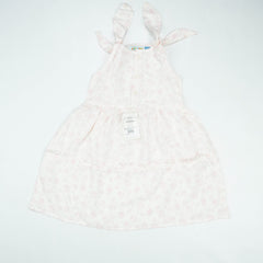 FROCK FLAIR FRILL BODY PINK FLORAL INFANT - 0-3 Months