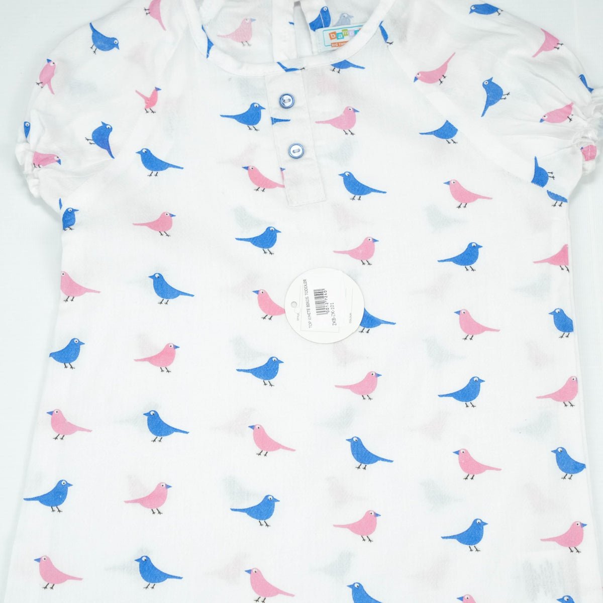 TOP WHITE BIRDS TODDLER - 2-3 Years