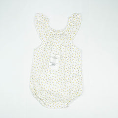 BODYSUIT YOLK SLEEVE YELLOW FLOWER INFANT - 0-3 Months
