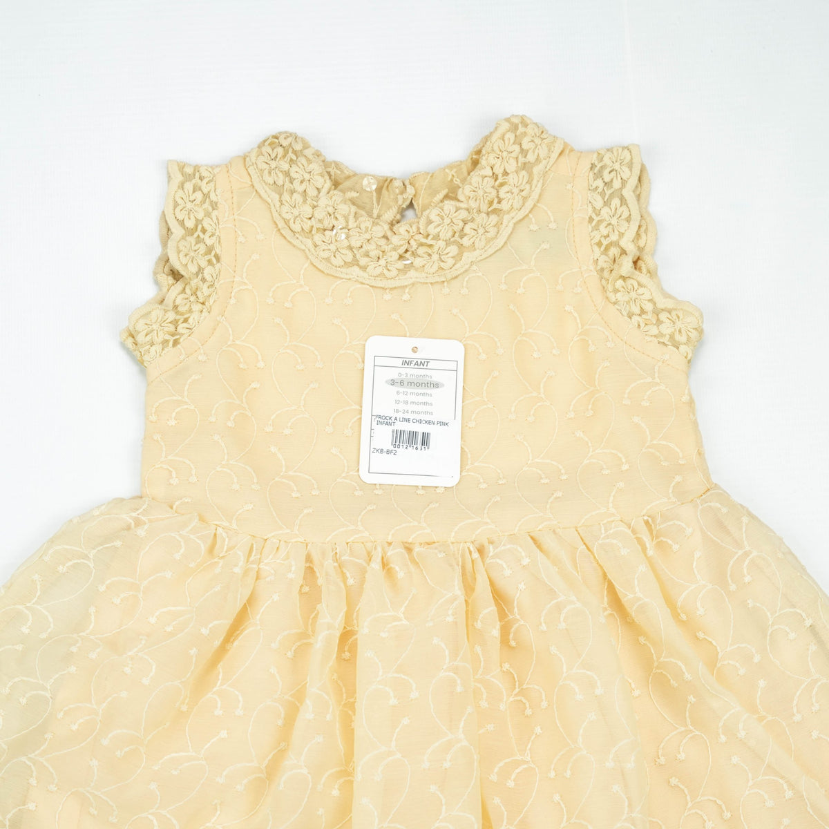 FROCK A LINE CHICKEN PINK INFANT - 6-12 Months