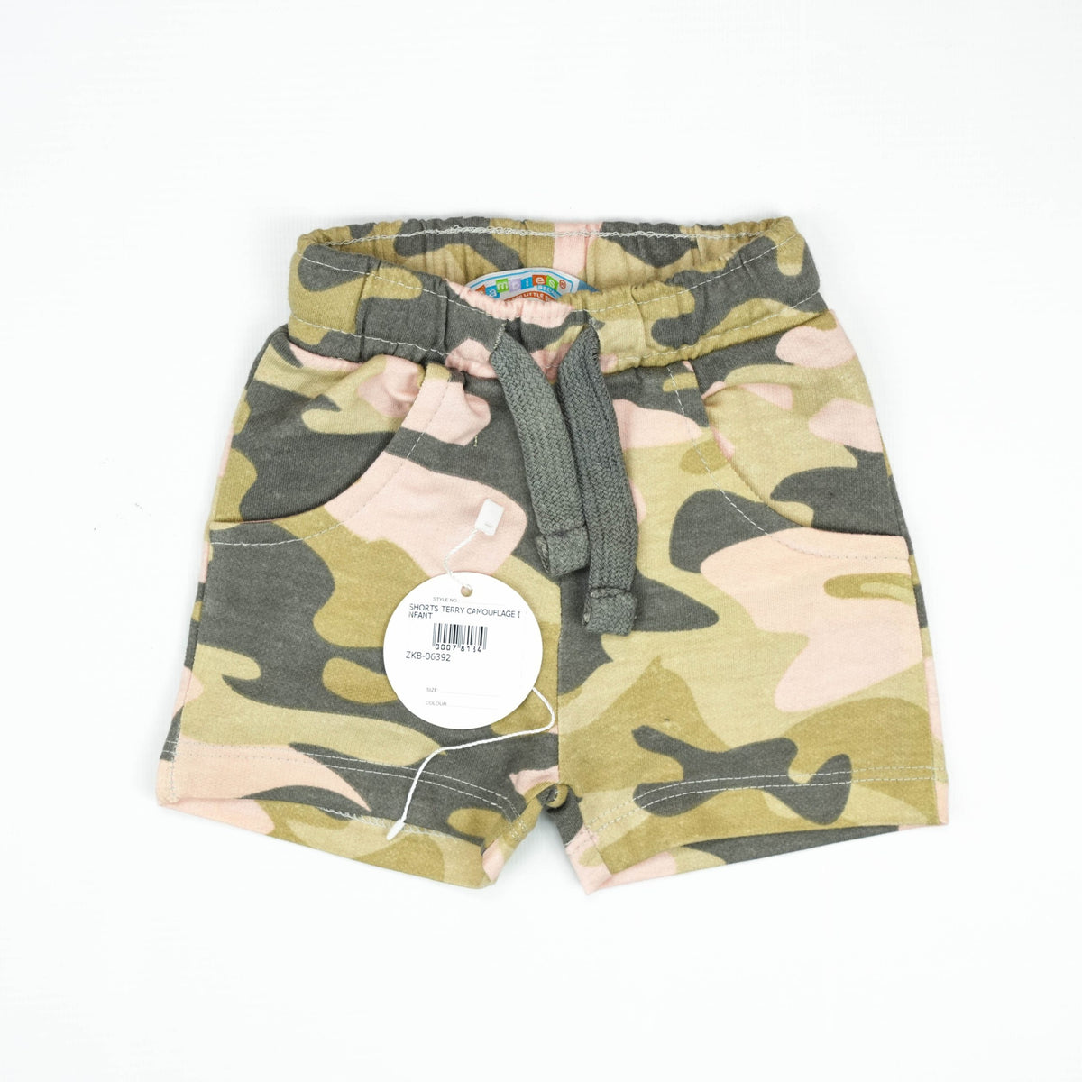 SHORTS TERRY CAMOUFLAGE INFANT - New Born