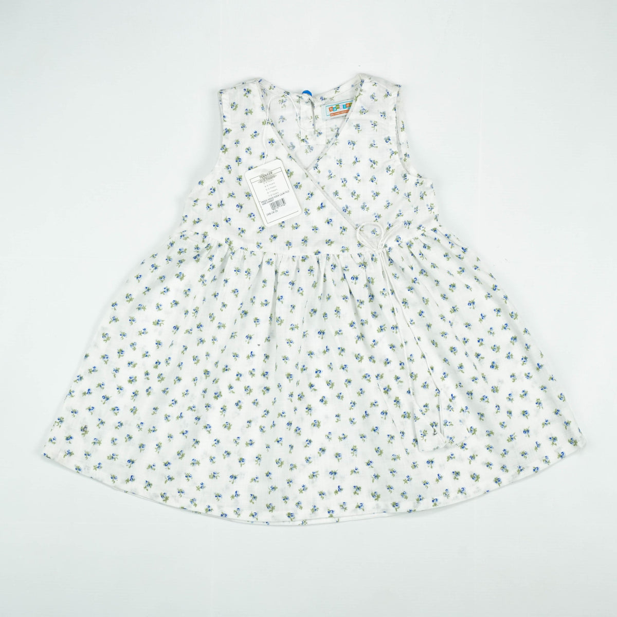 FROCK MOCK NECK LILAC FLOWER INFANT - 6-12 Months
