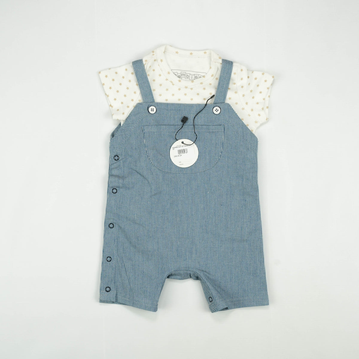ROMPER SUIT SET BLUE INFANT - 18-24 Months