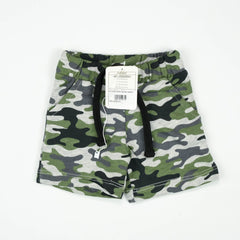 SHORTS CAMO GREEN INFANT - 12-18 Months