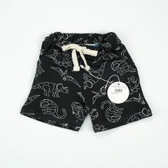 SHORTS DINO BLACK INFANT - 0-3 Months